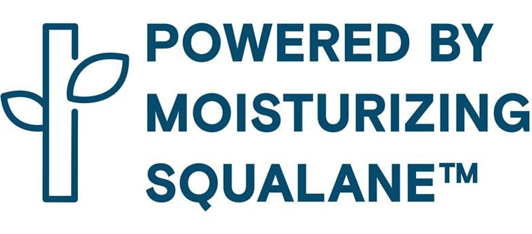 Powered by Moisturizing Squalane